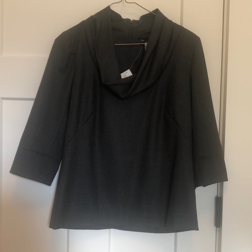 J. Crew cowl neck blouse